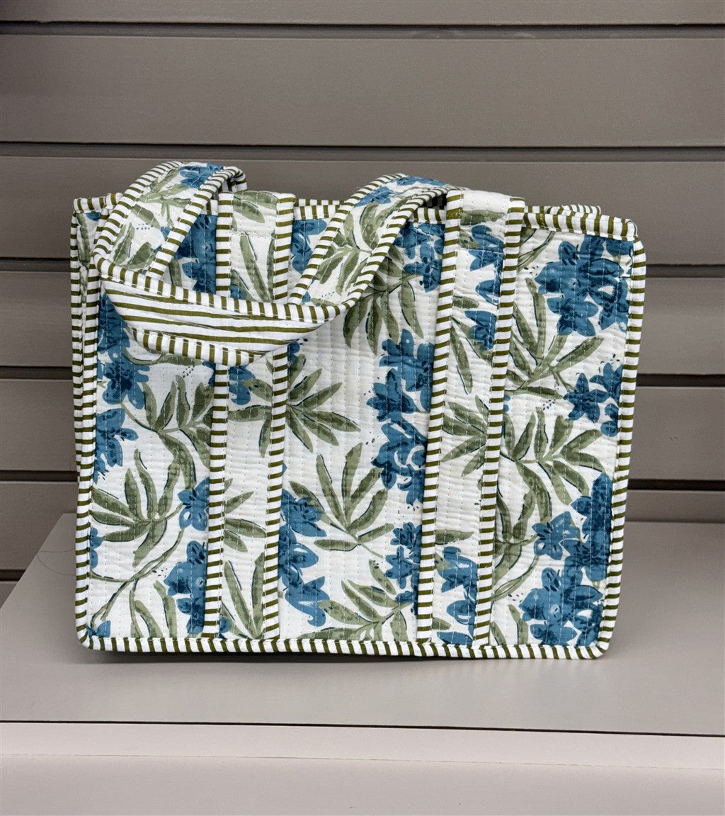 Mini Quilted Tote Bag