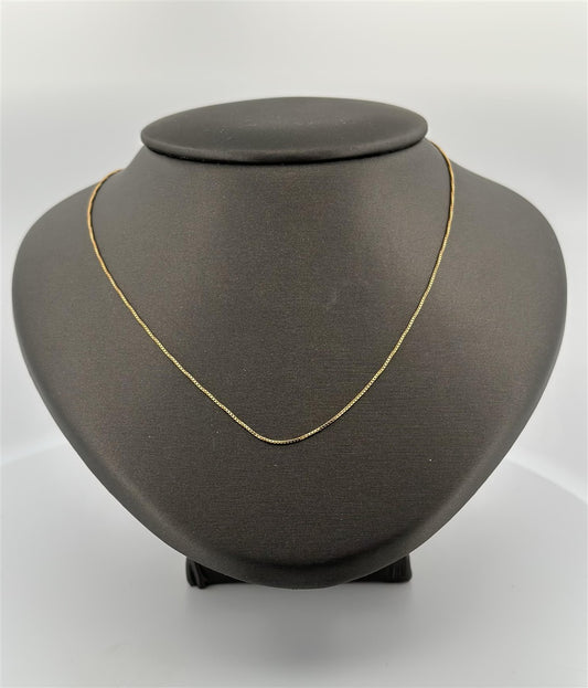 Gold Filled 18" Box Chain