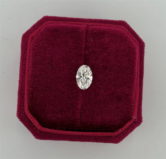 1.51 Carat Lab Grown Oval Diamond