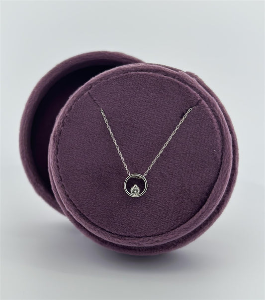 White Gold Diamond Necklace