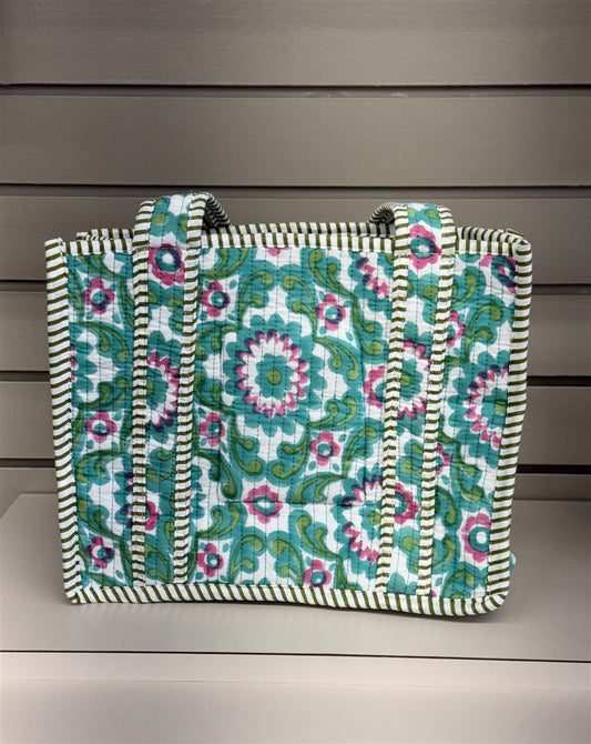 Mini Quilted Tote Bag