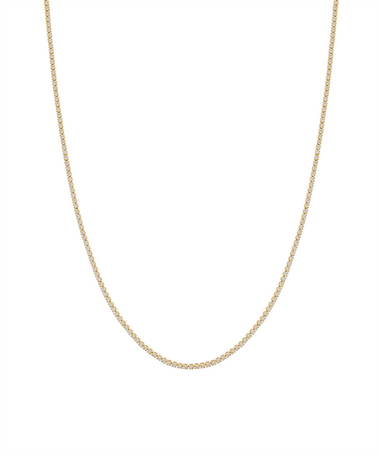 Cz Tennis Necklace