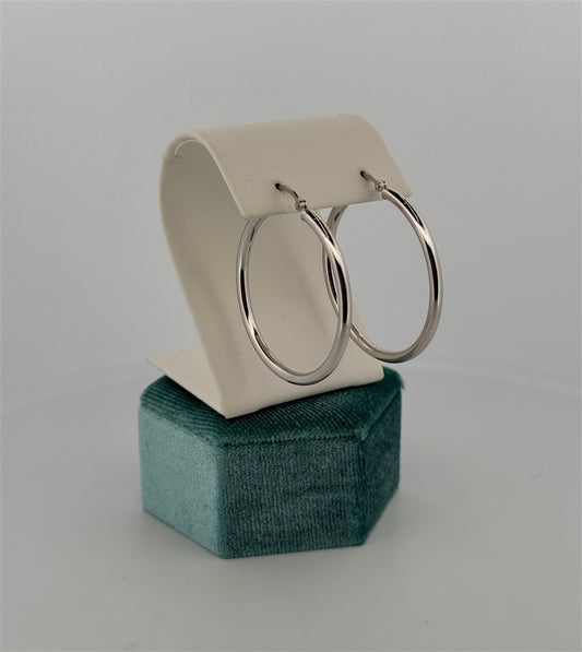 Sterling Silver Hoop Earrings