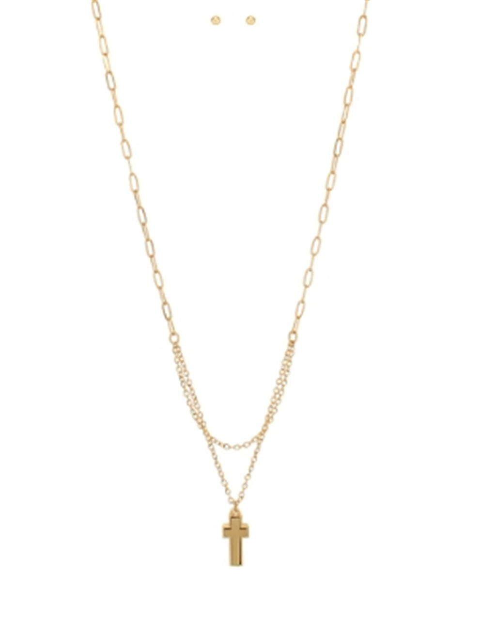 Cross Necklace Set