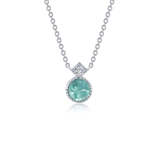 Lafonn Green Sapphire Necklace