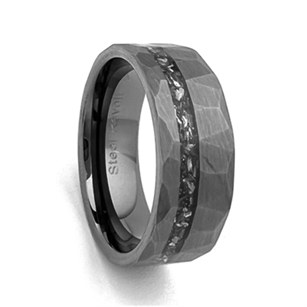 Meteorite Wedding Band
