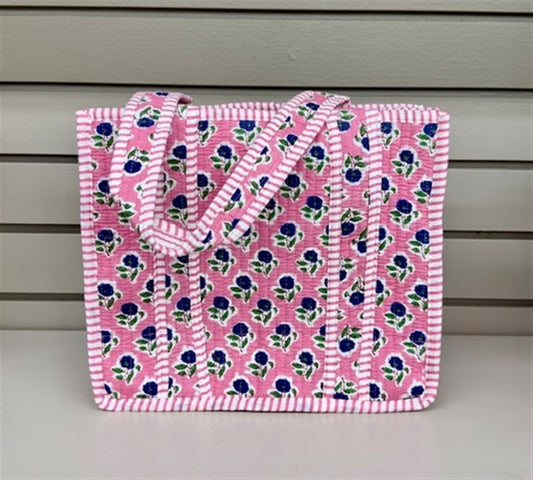 Mini Quilted Tote Bag
