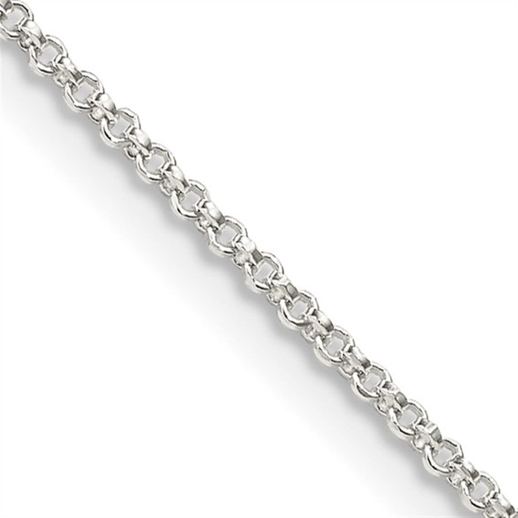 Sterling Silver 16" Rolo Chain