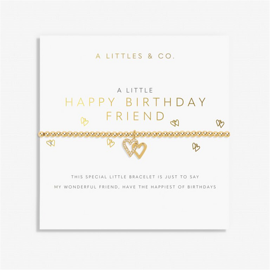Happy Birthday Friend Bracelet