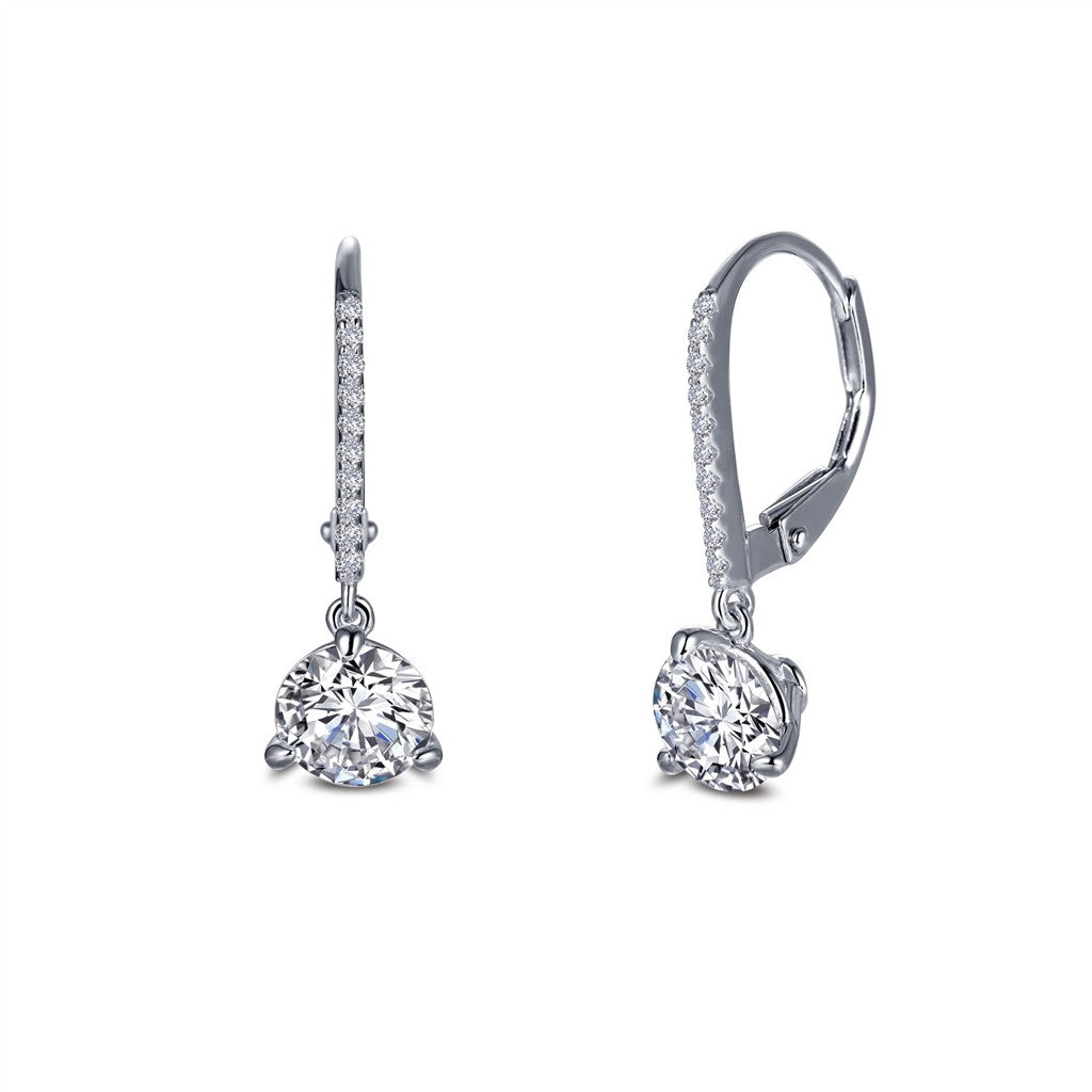 Lafonn Solitaire Drop Earrings