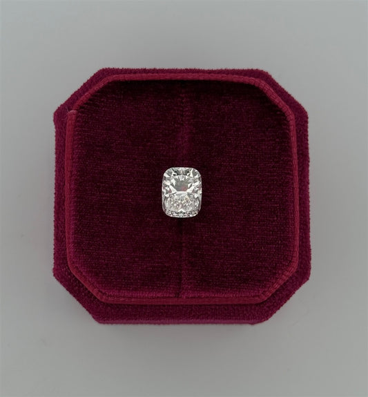 2.58 Carat Lab Grown Cushion Diamond