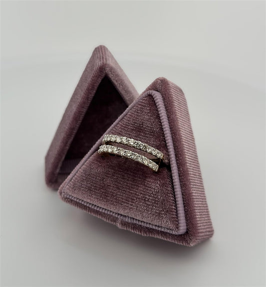 Yellow Gold Diamond Ring Guard