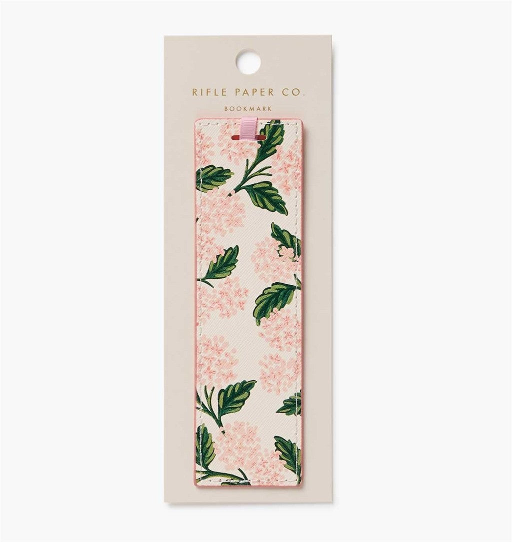 Pink Hydrangea Bookmark