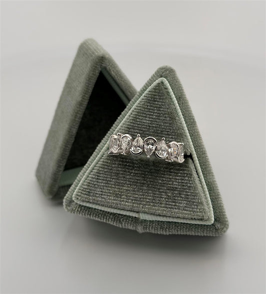 White Gold Lab Diamond Band