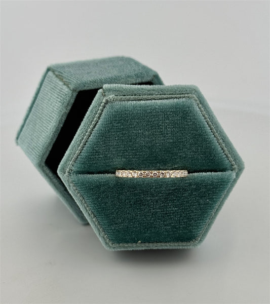 Yellow Gold Lab Grown Diamond Band