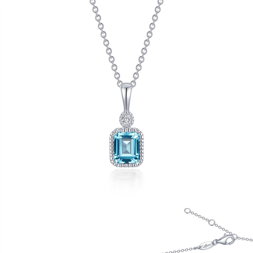 Lafonn March Birthstone Necklace