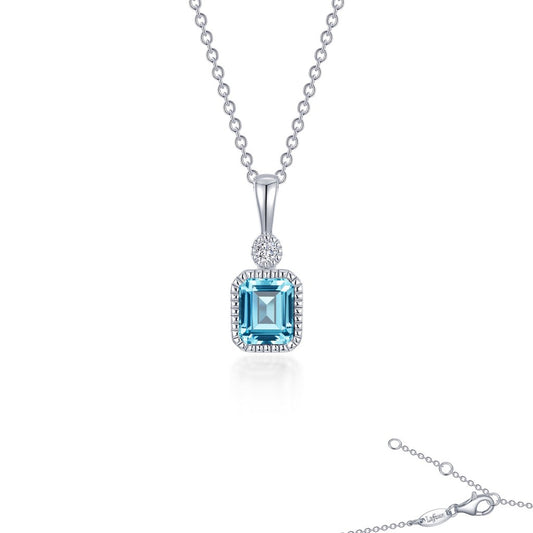 Lafonn March Birthstone Necklace