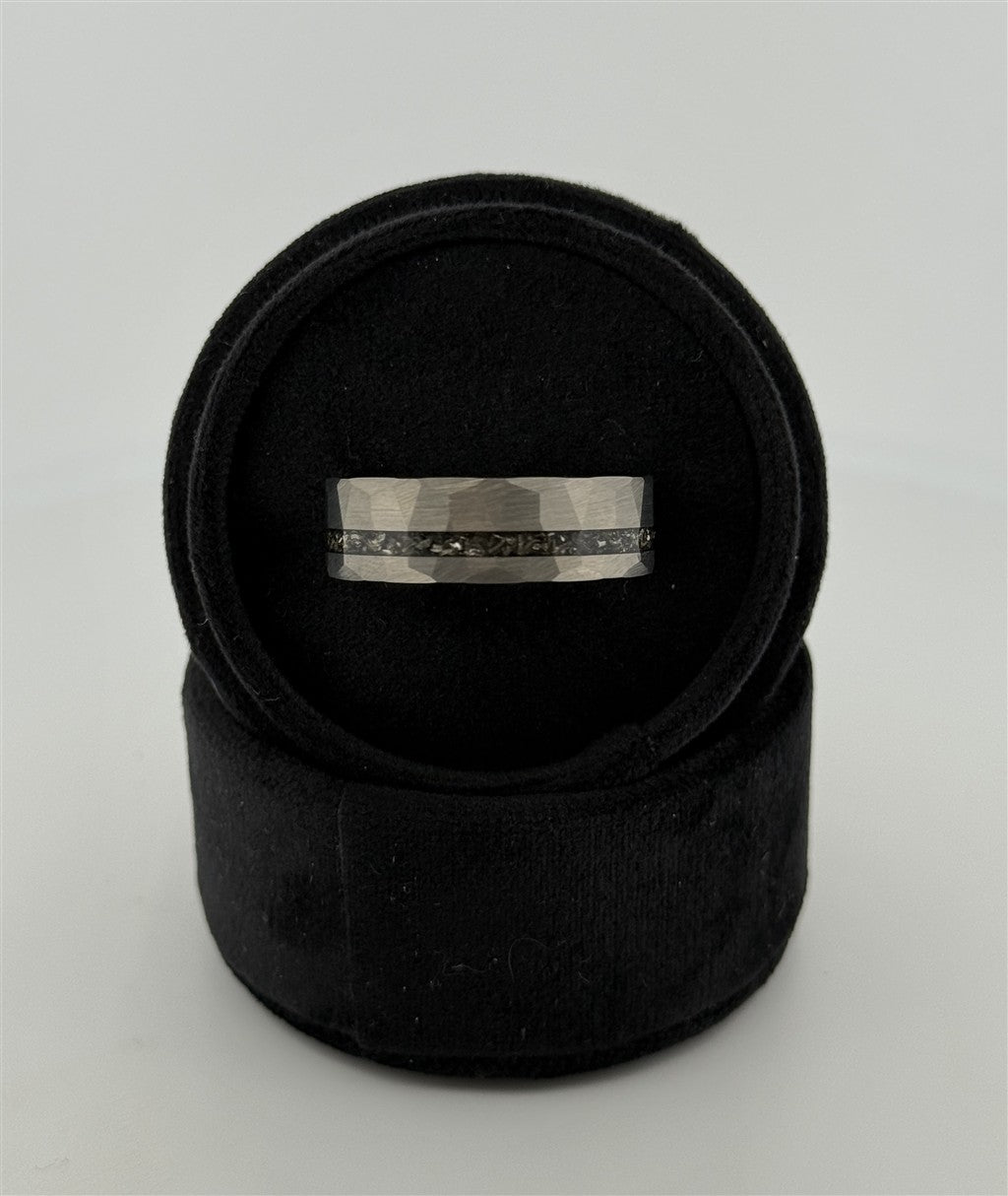Meteorite Wedding Band