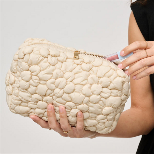 Floral Cosmetic Bag