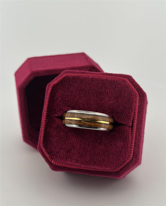 Whiskey Barrel Wedding Band