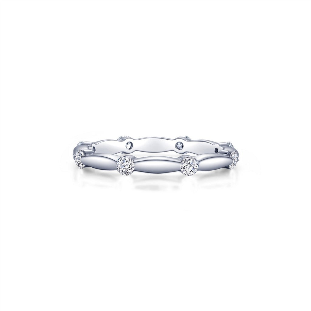 Lafonn Stackable Wave Eternity Band