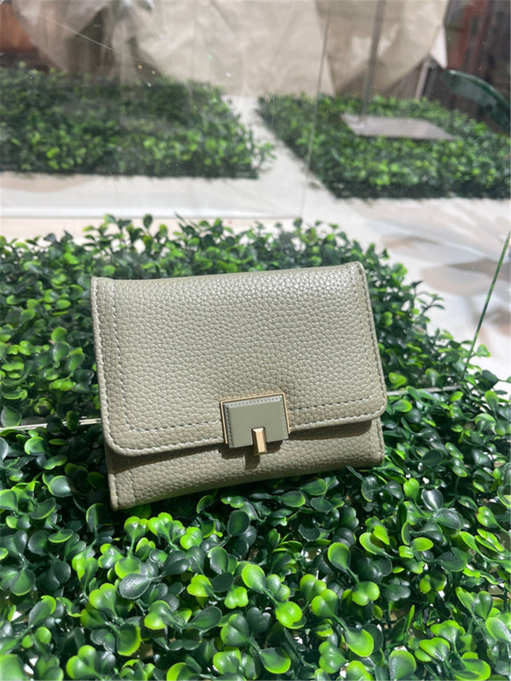 Small Green Wallet