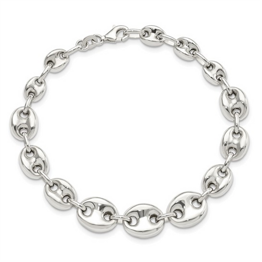 Sterling Silver Link Bracelet