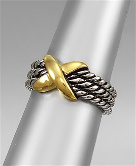 Trendy Rope Ring