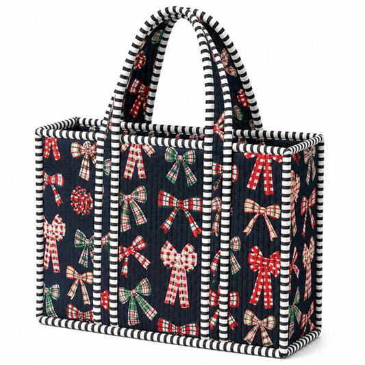 Mini Quilted Tote Bag